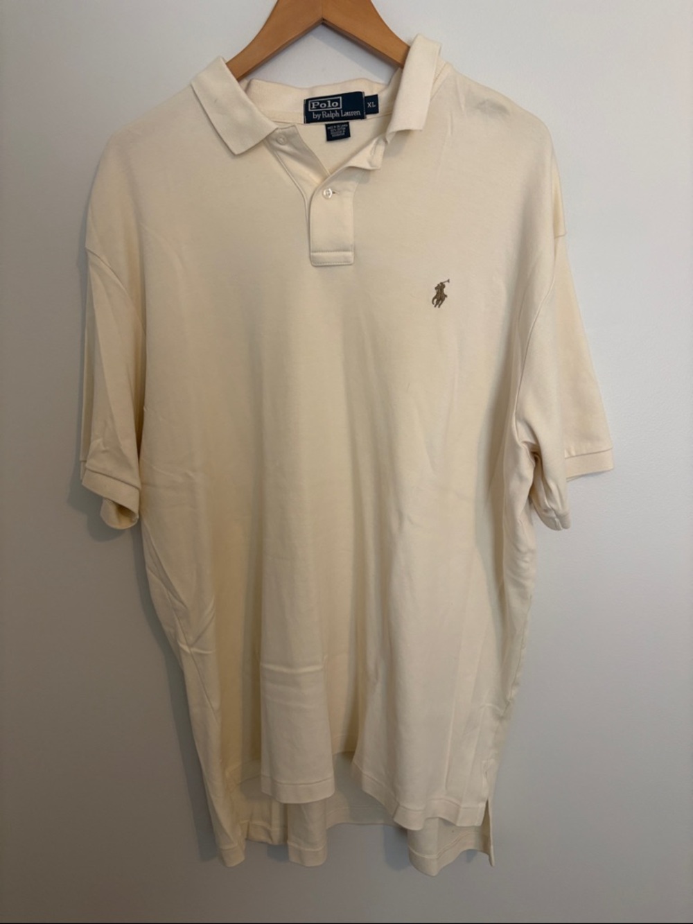 Polo by Ralph Lauren Soft Cream Short Sleeve Polo